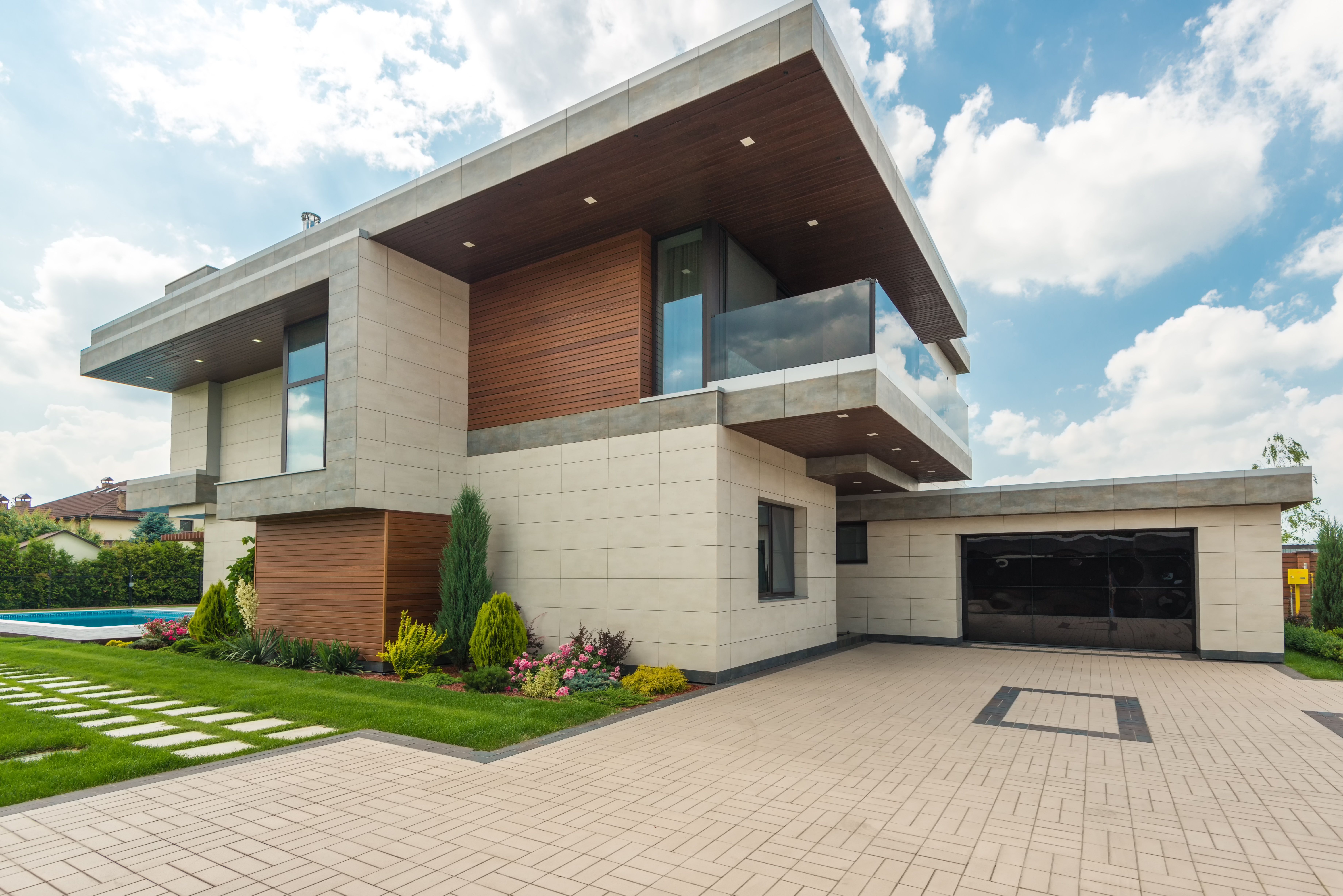 Villa contemporaine — visuel d’illustration, pas un chantier nommé